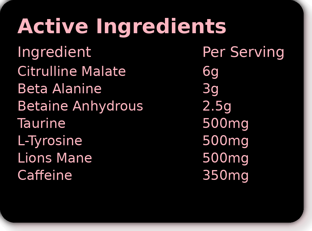 Super Woman xtreme Pre Workout 450g Cherry Flavour