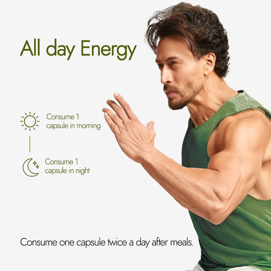 Kapiva Shilajit Energy Capsules for Stamina with Ashwagandha & Gokshura