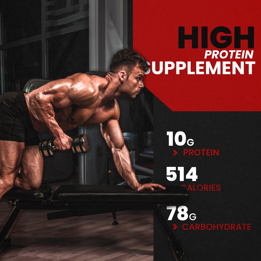 Mypro Vanilla Weight Gainer Protein Supplement 1kg