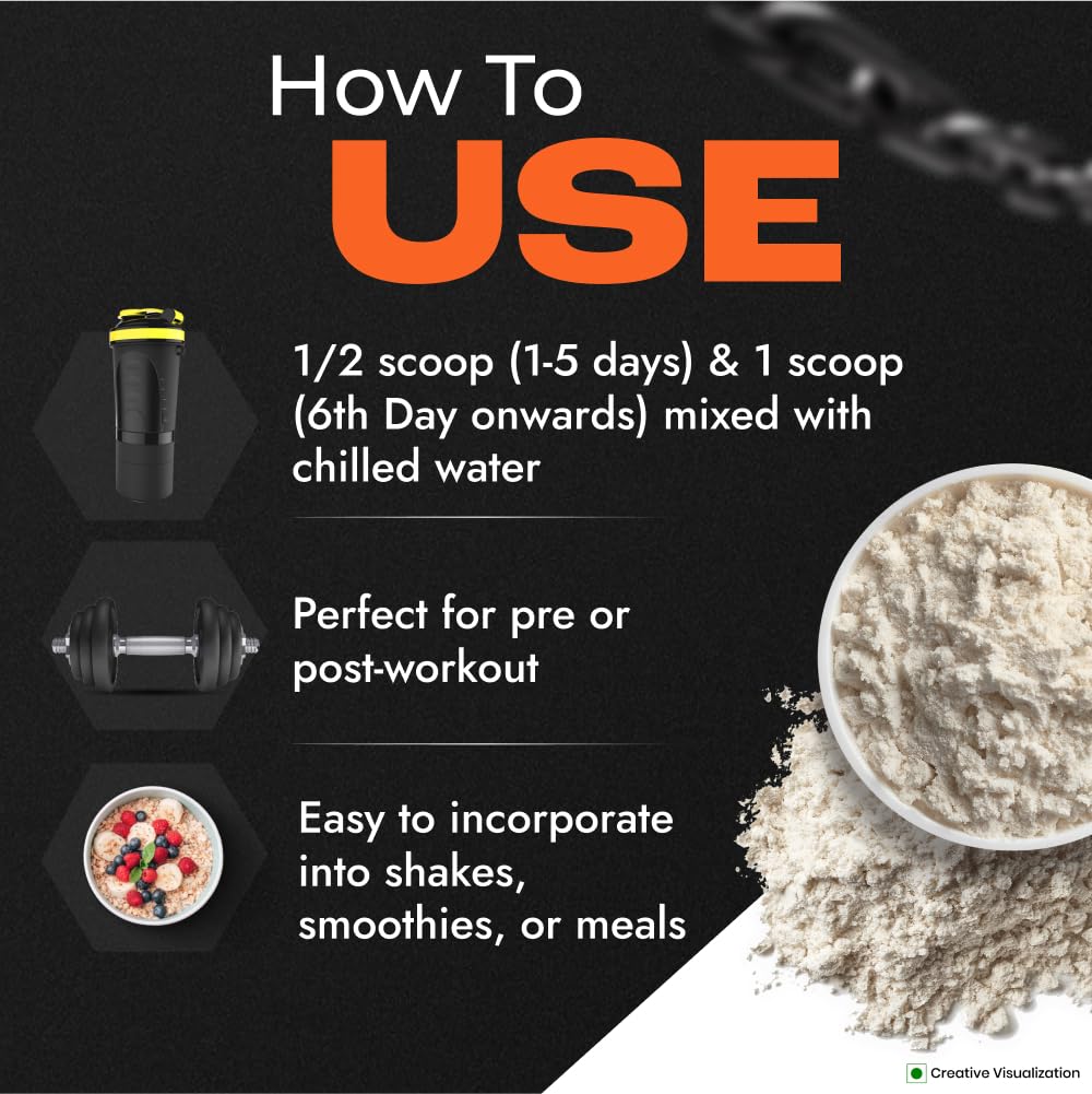 NUTRELA Premium Whey Isolate Protein 1kg Vanilla 90% Protein with BCAA & Enzymes