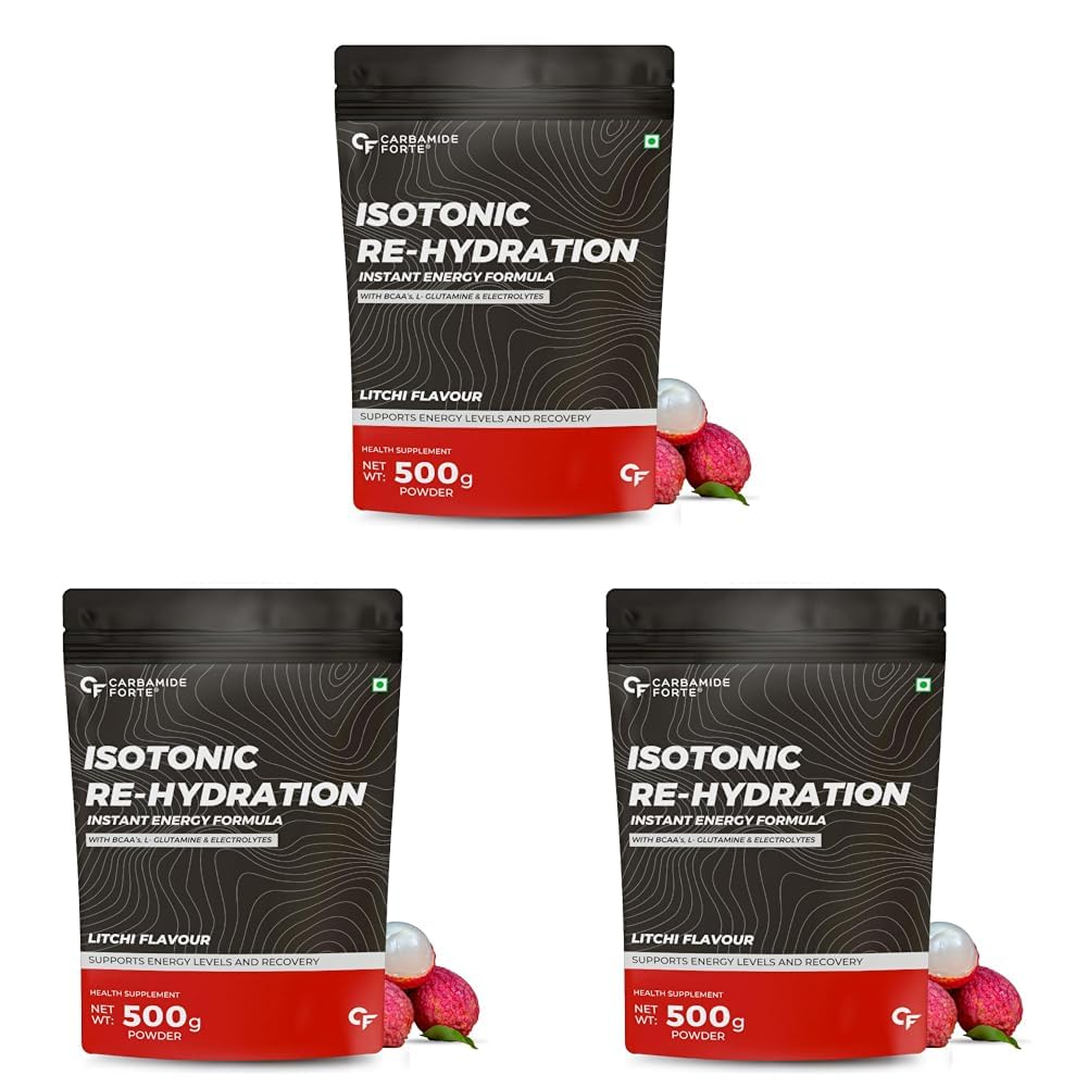 Carbamide Forte Watermelon Pre-Workout Powder 500g with BCAA & Electrolytes