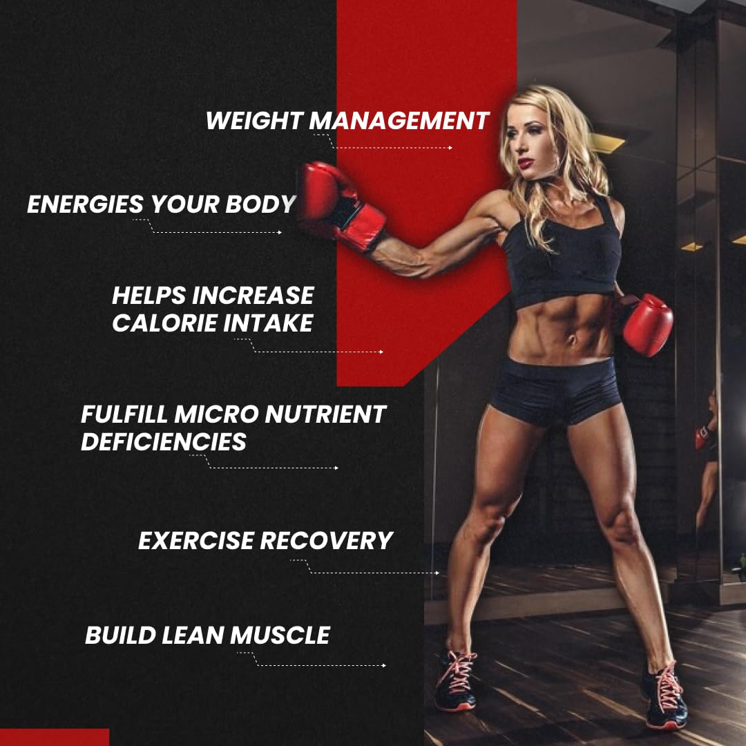 Mypro Vanilla Weight Gainer Protein Supplement 1kg