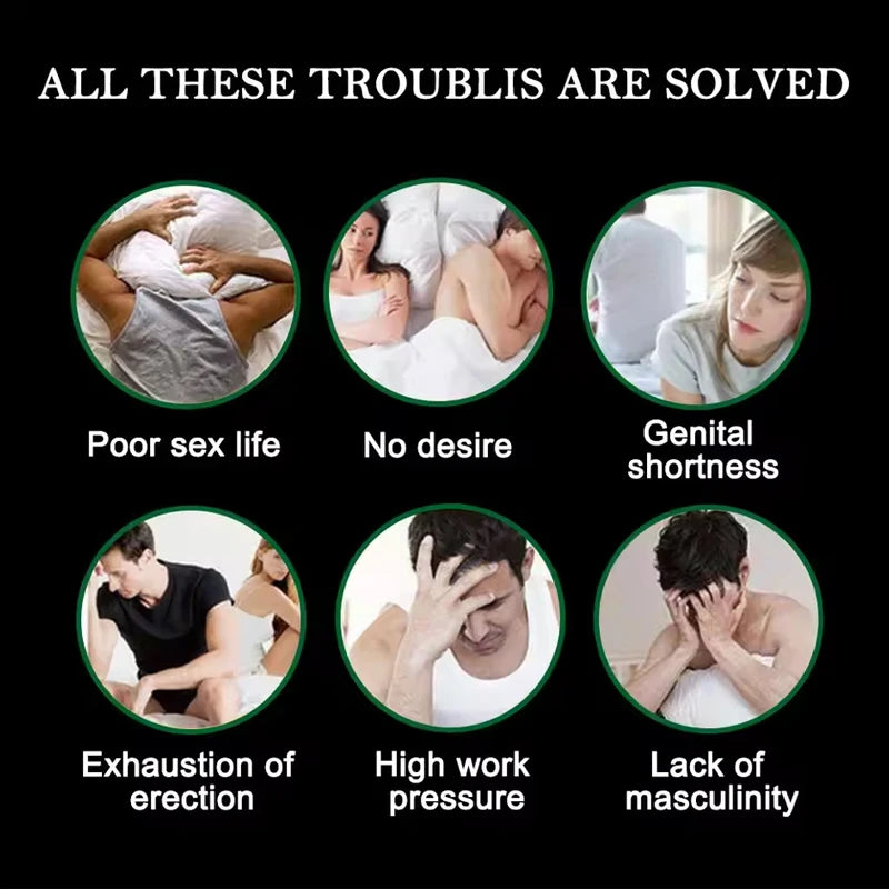 Black Maca Extract Capsules for Men Muscle Strength Immunity Vitality Health, Endurance, Focus Performance Supplement for Adults