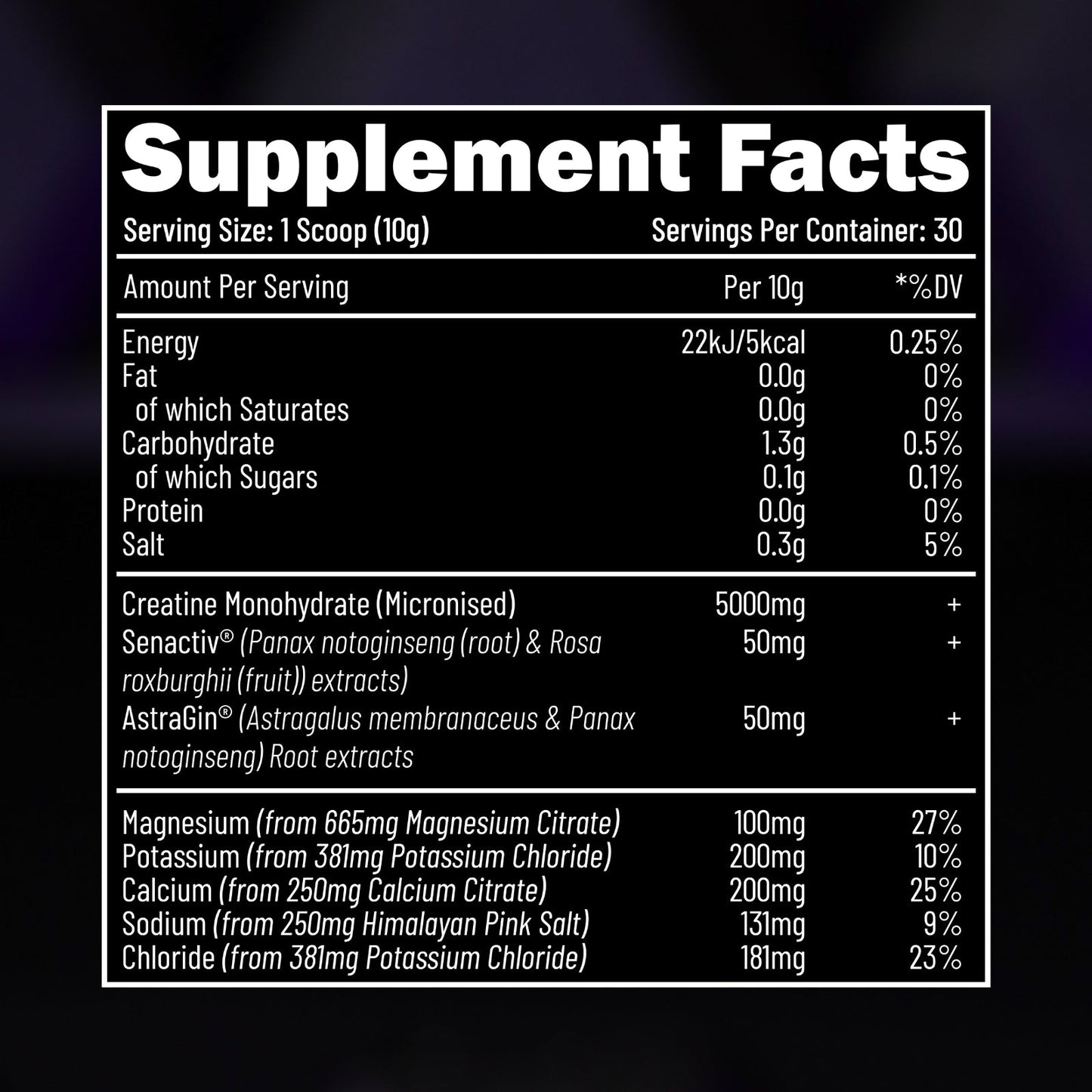 Efectiv Nutrition Hybrid Creatine + Hydration 300g